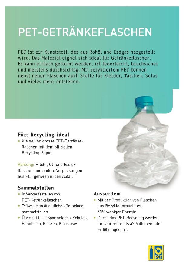 PET Getränkeflaschen